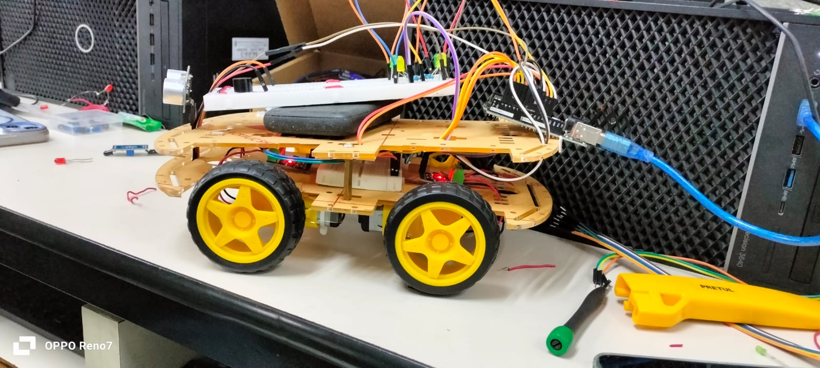 Prototipo del carro robótico